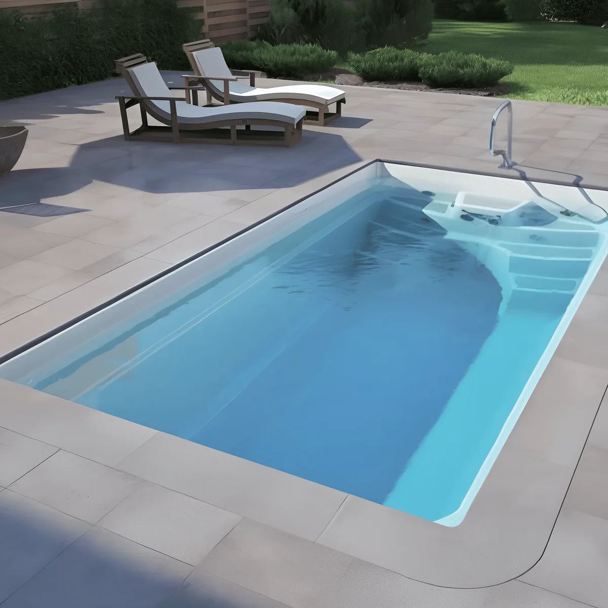 Композитный бассейн Laguna 5 — вид сверху в Набережных Челнах