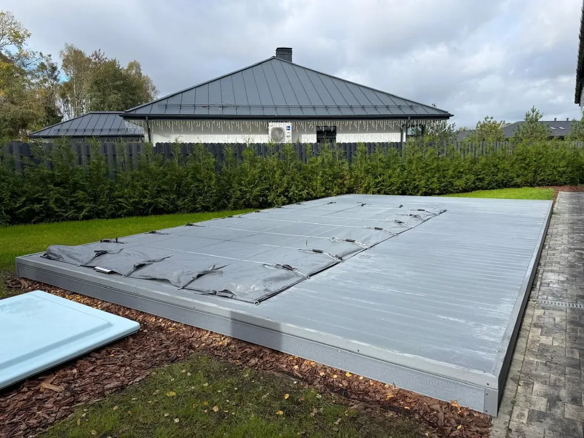 Покрывало Laguna Cover Mesh — установка в Набережных Челнах